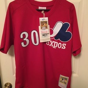 Mitchell & Ness Tim Raines BP Expos Jersey 44(L)